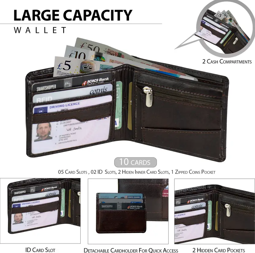 Handcrafted Leather Wallet - Image 2