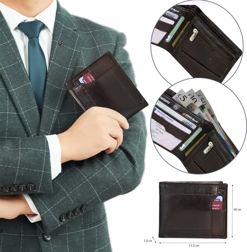 Handcrafted Leather Wallet - Image 3