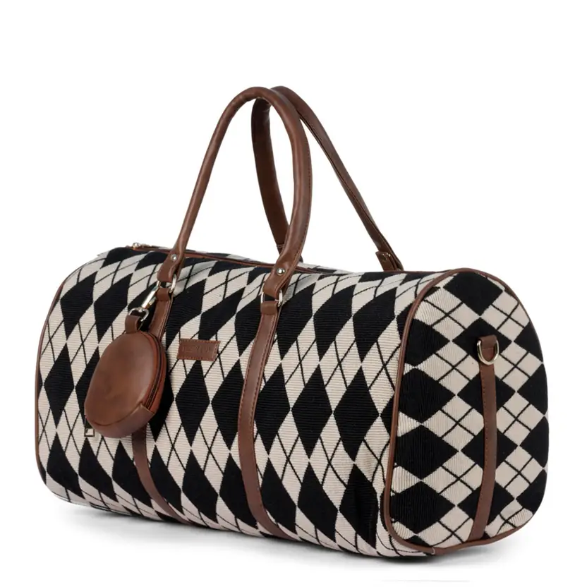 Leather Travel Duffel - Image 2